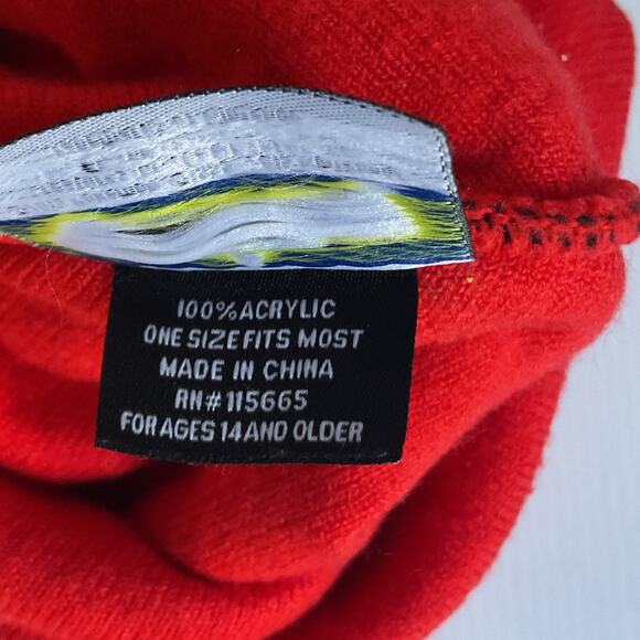 Pokémon Pikachu Poké Ball Knit Beanie Hat OSFM – 2015 Nintendo - Picture 5 of 7